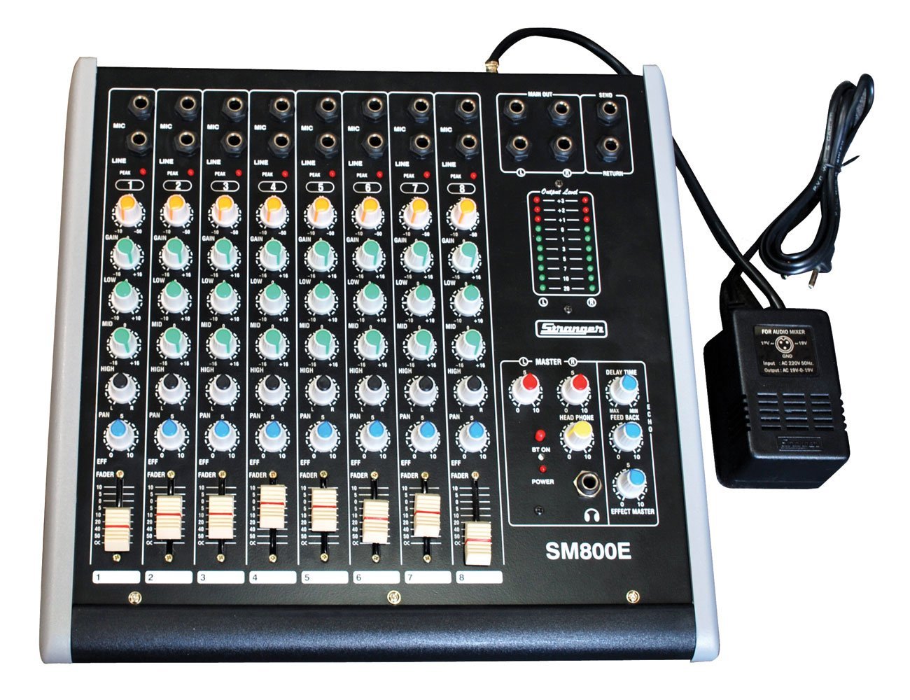 Stranger SM800E 8 Channel Audio Mixer