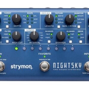 Strymon NightSky Time Warped Reverberator Pedal