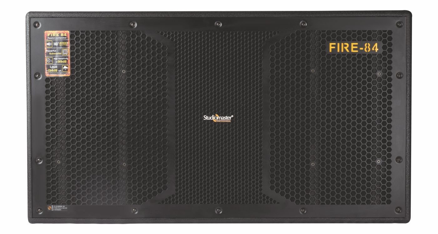 Studiomaster FIRE 84 Sub-woofer (2000watts)