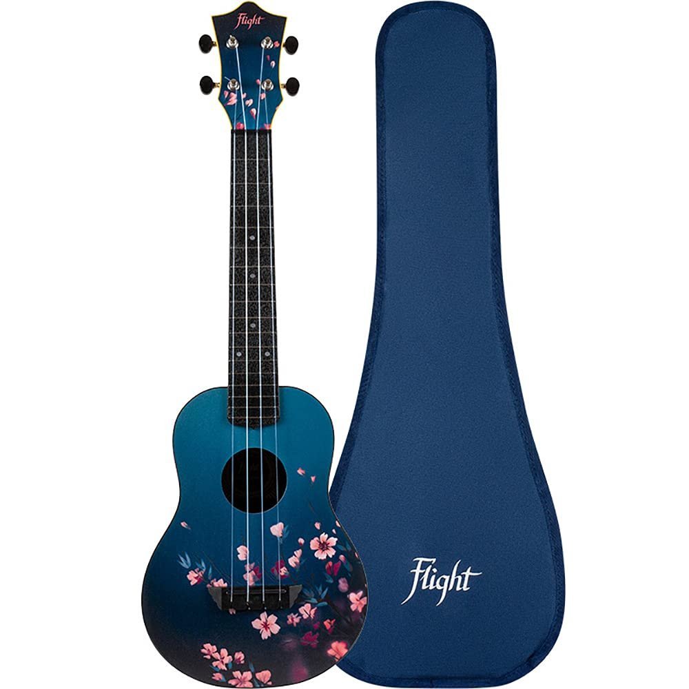 Flight, 4-String Travel Concert Ukulele, Sakura (TUC-32)