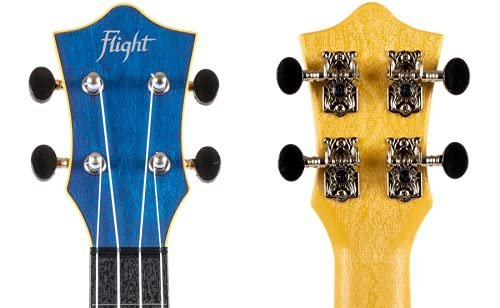Flight, 4-String Dark Blue Travel Concert Ukulele, (TUC-35 DB)