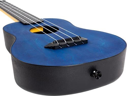 Flight, 4-String Dark Blue Travel Concert Ukulele, (TUC-35 DB)