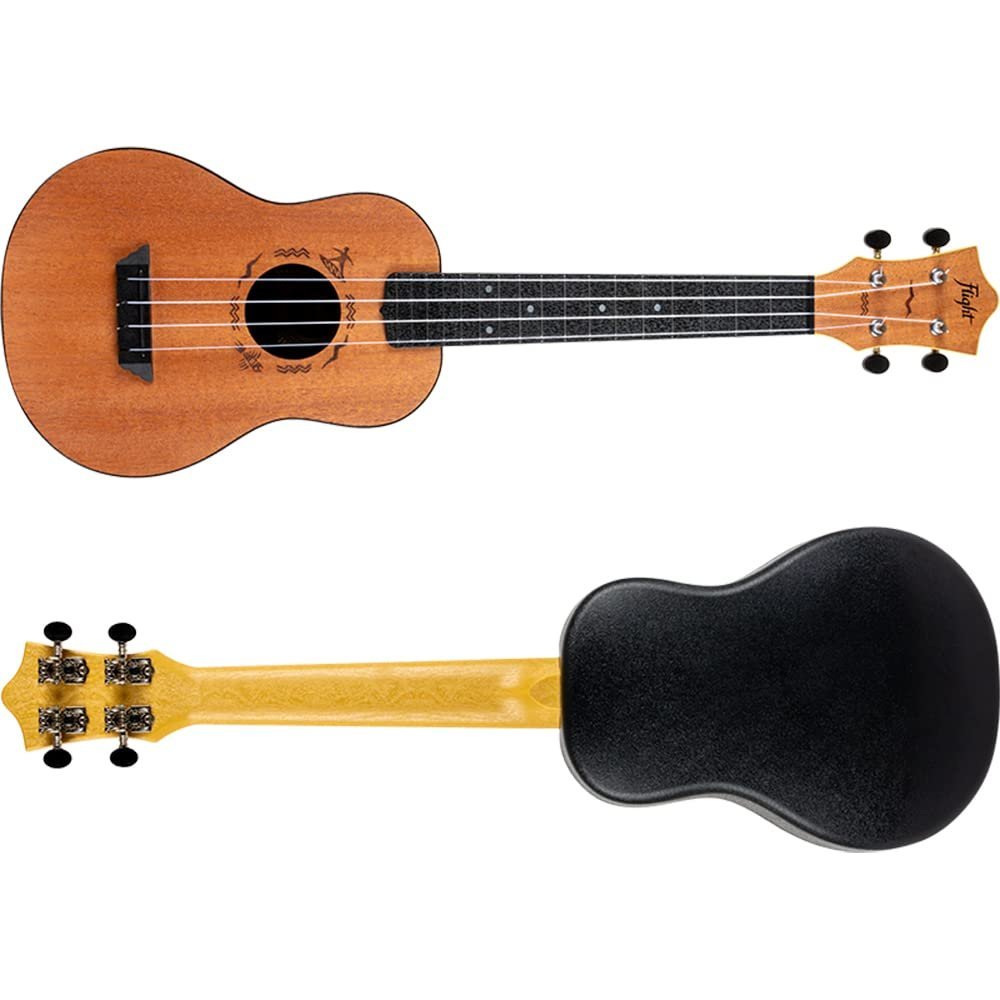 Flight Designer TUC53 MAH 4 strings Concert Ukulele, with Gig Bag - (Natural)