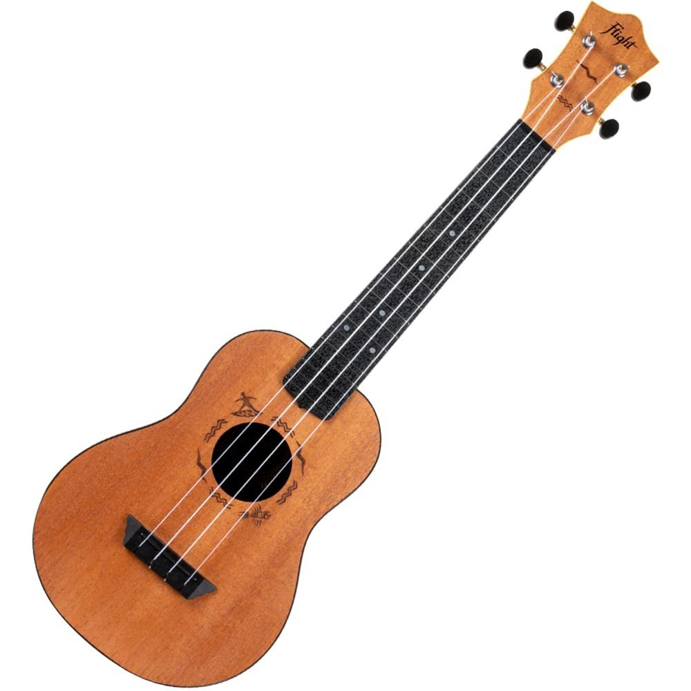 Flight Designer TUC53 MAH 4 strings Concert Ukulele, with Gig Bag - (Natural)