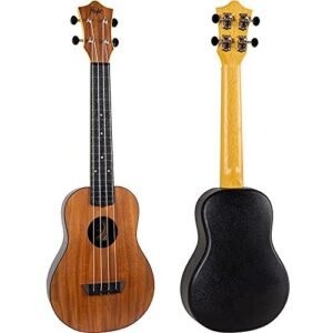 Flight Designer TUC55 Acacia 4 strings Concert Ukulele, with Gig Bag - (Natural)