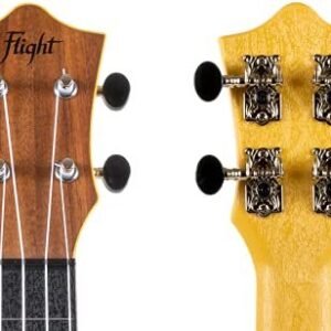 Flight Designer TUC55 Acacia 4 strings Concert Ukulele, with Gig Bag - (Natural)