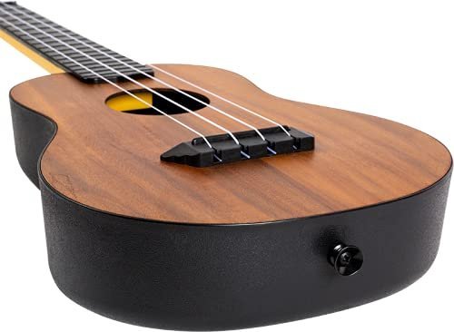 Flight Designer TUC55 Acacia 4 strings Concert Ukulele, with Gig Bag - (Natural)