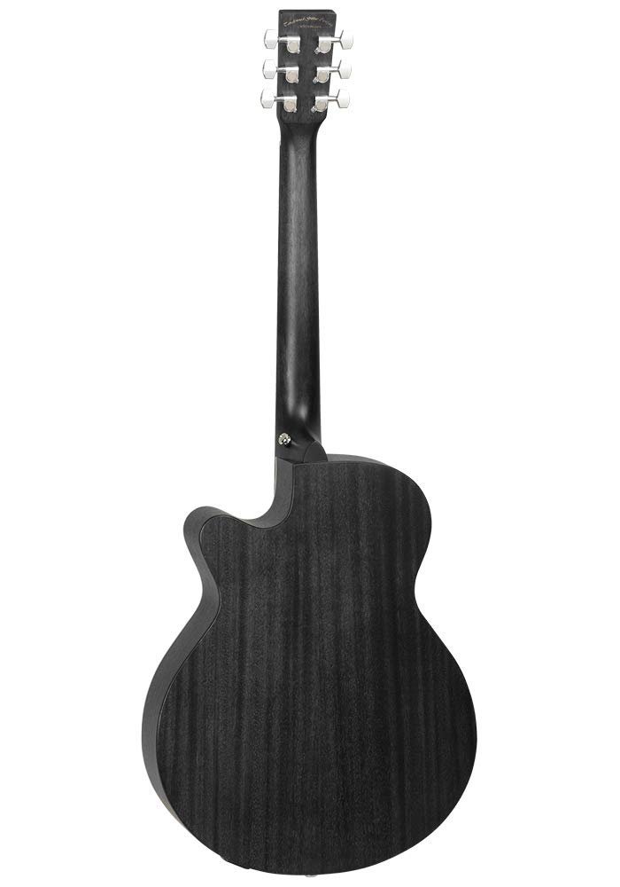 Tanglewood Blackbird TWBBSFCE Super Folk Cutaway Electro Acoustic Guitar - Smokestack Black
