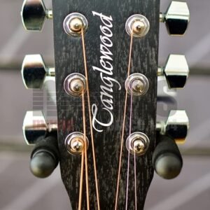 Tanglewood Blackbird TWBBSFCE Super Folk Cutaway Electro Acoustic Guitar - Smokestack Black