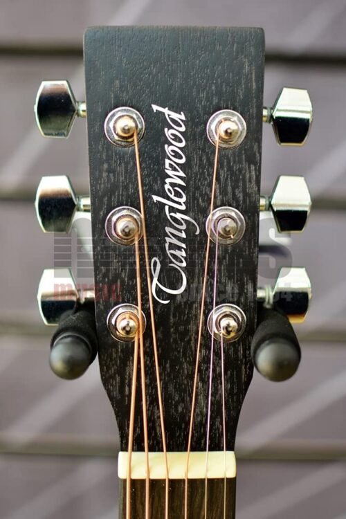 Tanglewood Blackbird TWBBSFCE Super Folk Cutaway Electro Acoustic Guitar - Smokestack Black