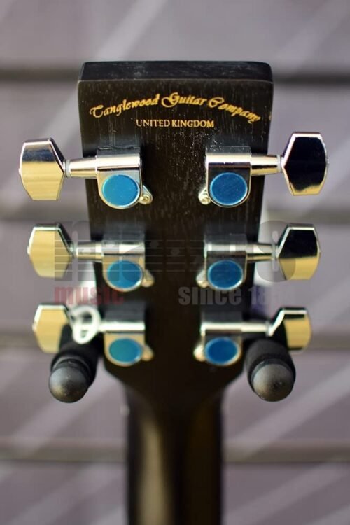 Tanglewood Blackbird TWBBSFCE Super Folk Cutaway Electro Acoustic Guitar - Smokestack Black