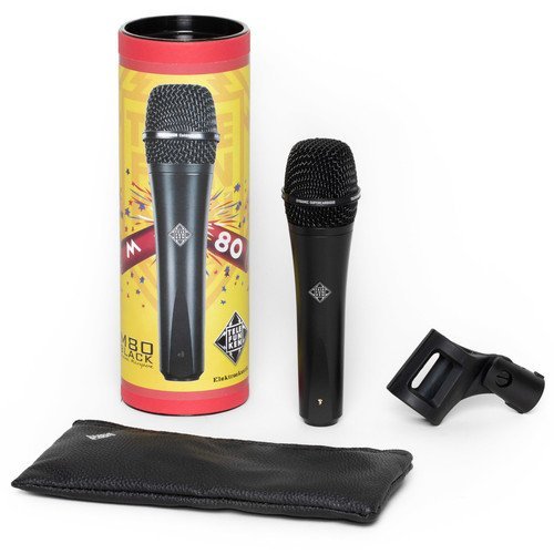 Telefunken-M-80-Black-Microphone-Black-5.jpg Telefunken M 80 Black Microphone