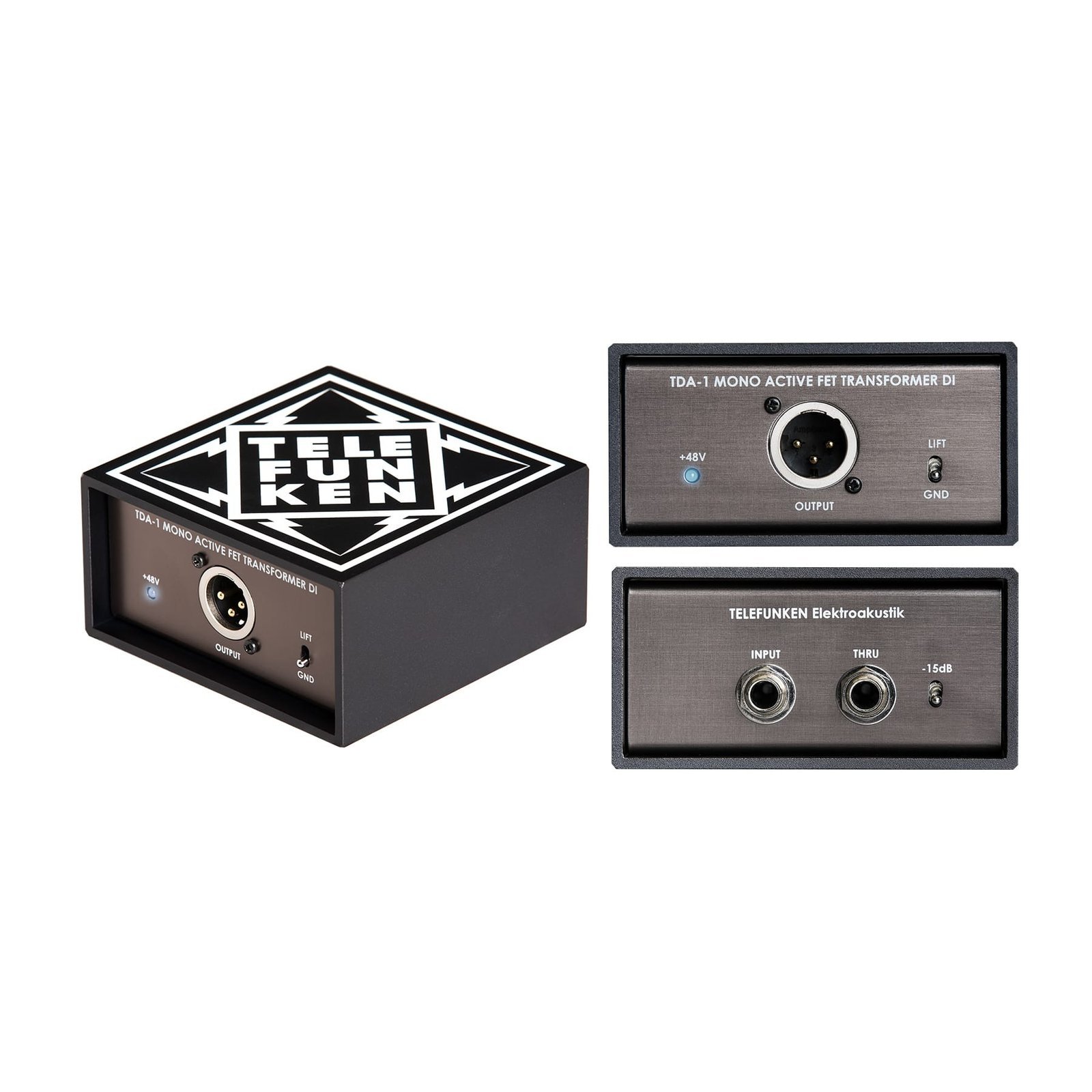Telefunken TDA-1 Mono Active Direct Box