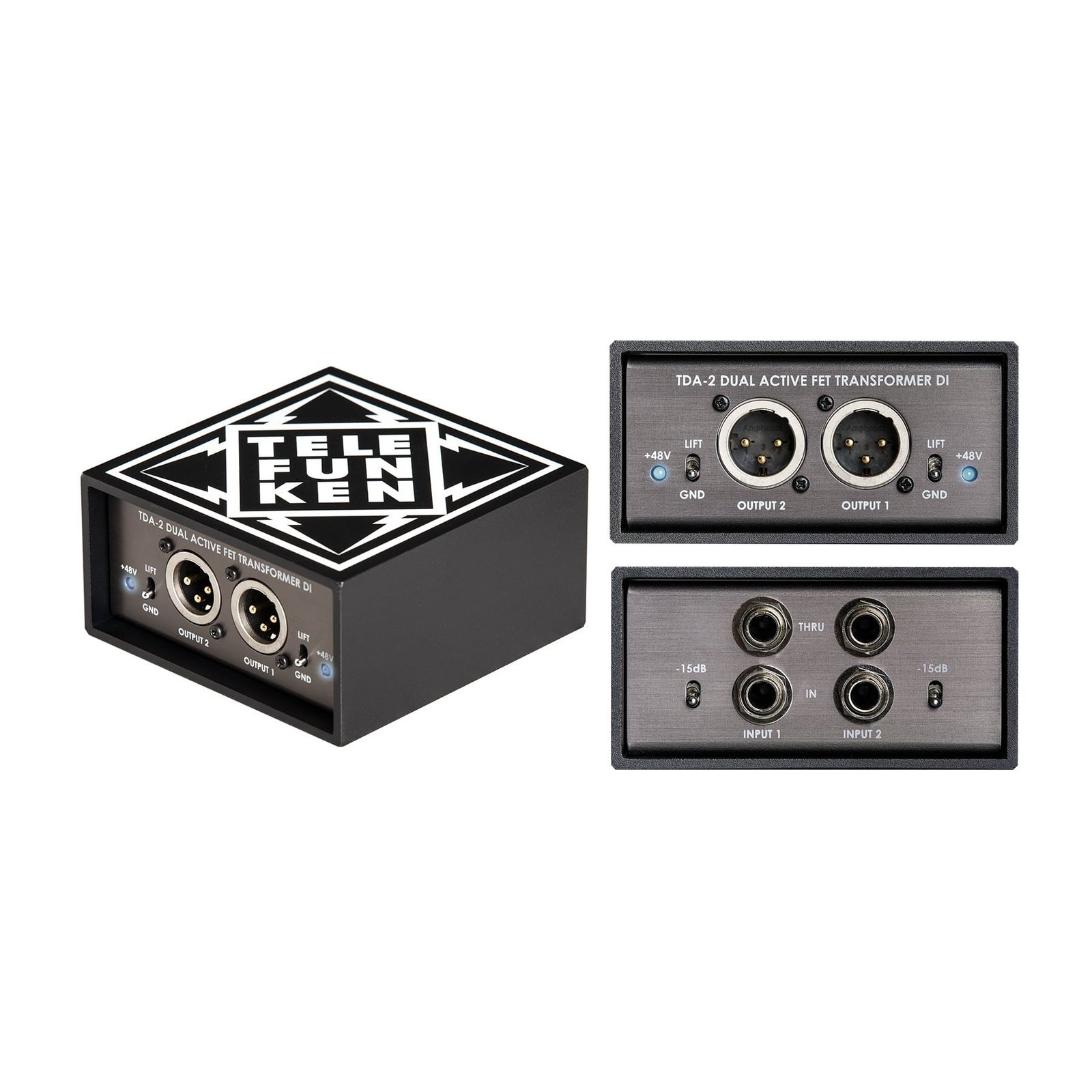 Telefunken TDA-2 Dual Active Direct Box