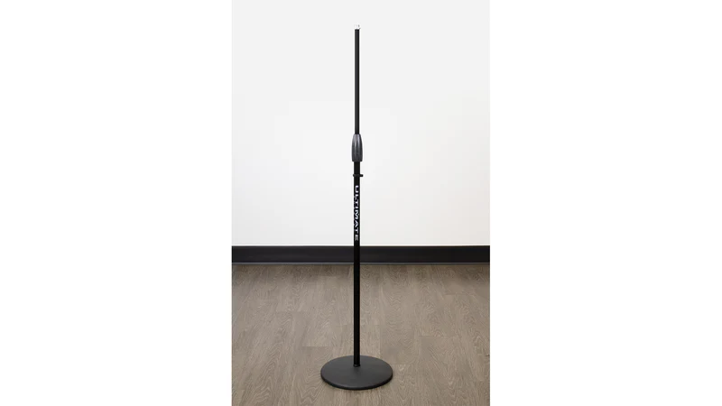 Ultimate Support MC-05 Round Base Microphone Stand - Black