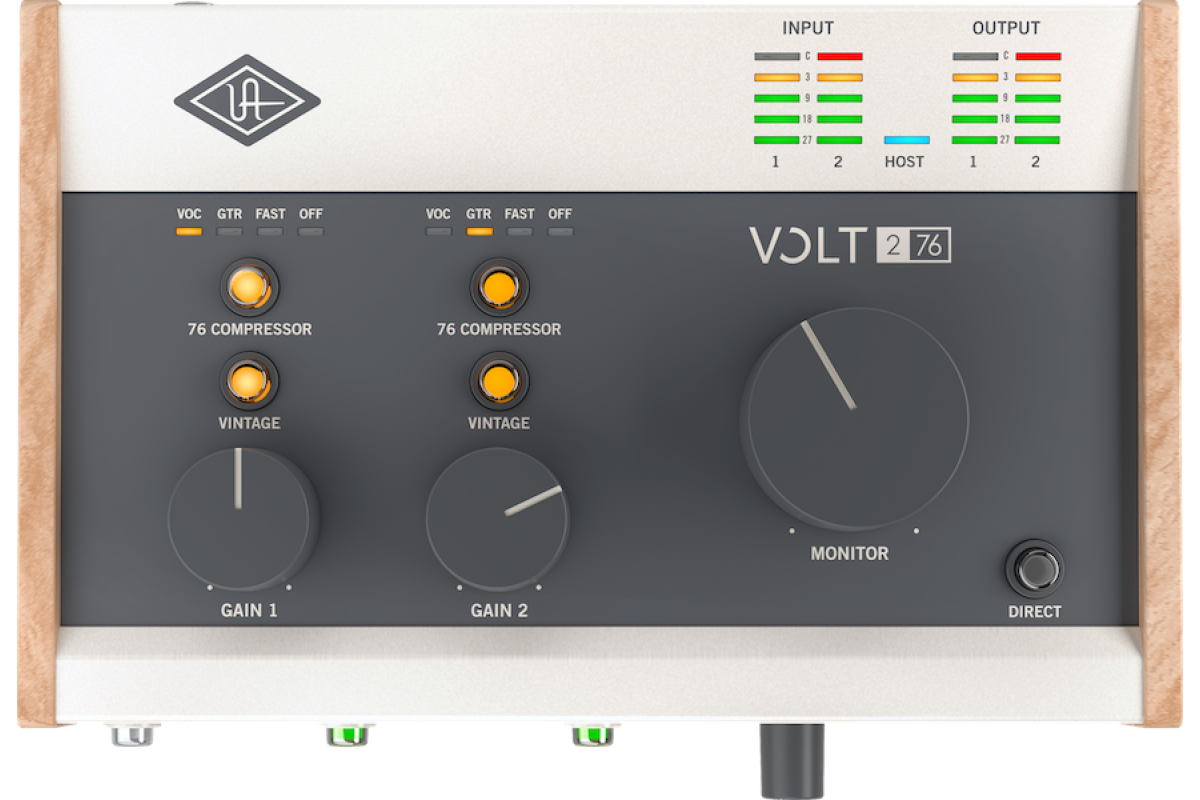 Universal Audio Volt 276  2-in/2-out USB 2.0 Audio Interface