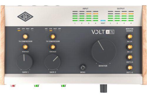 Universal Audio Volt 476  4-in/4-out USB 2.0 Audio Interface