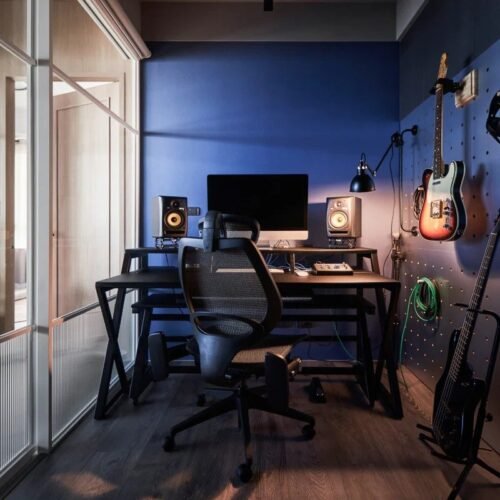 Wavebone HQ-Z-H Headquarter Recording Workstation + Z-shaped Height Adjust KB desk