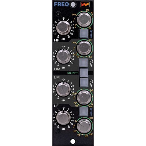 Wolff Audio FREQ 500 Series Parametric EQ with Proportional Q