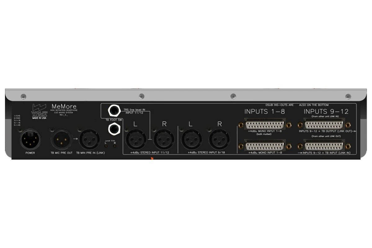 Wolff Audio MeMore Personal Headphone Cue System