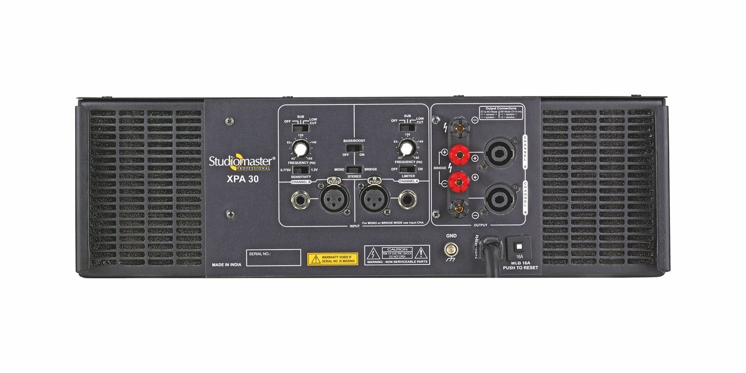 XPA-30-2.jpg Studiomaster XPA 30 Power Amplifier