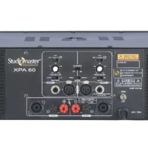 Studiomaster XPA 60 Dual Channel Amplifier