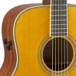 Yamaha FG-TA Transacoustic Guitar w/ Chorus and Reverb, Vintage Tint