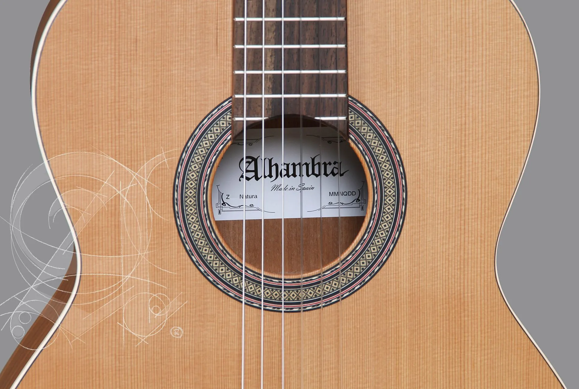 Alhambra Z-Nature Classical Guitar - Natural