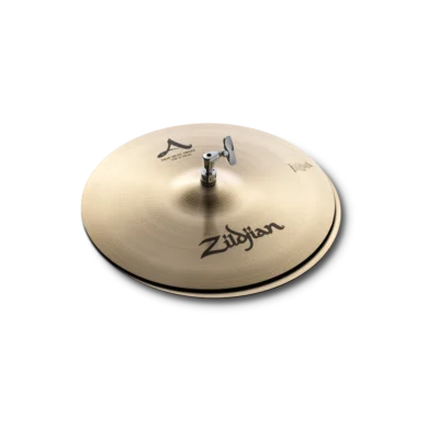 Zildjian A0113 12-Inch A New Beat Hi-Hat Cymbal Pair (9)