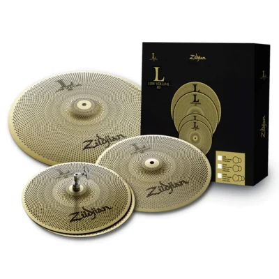 Zildjian LV348 L80 Low Volume Cymbal Pack (3)