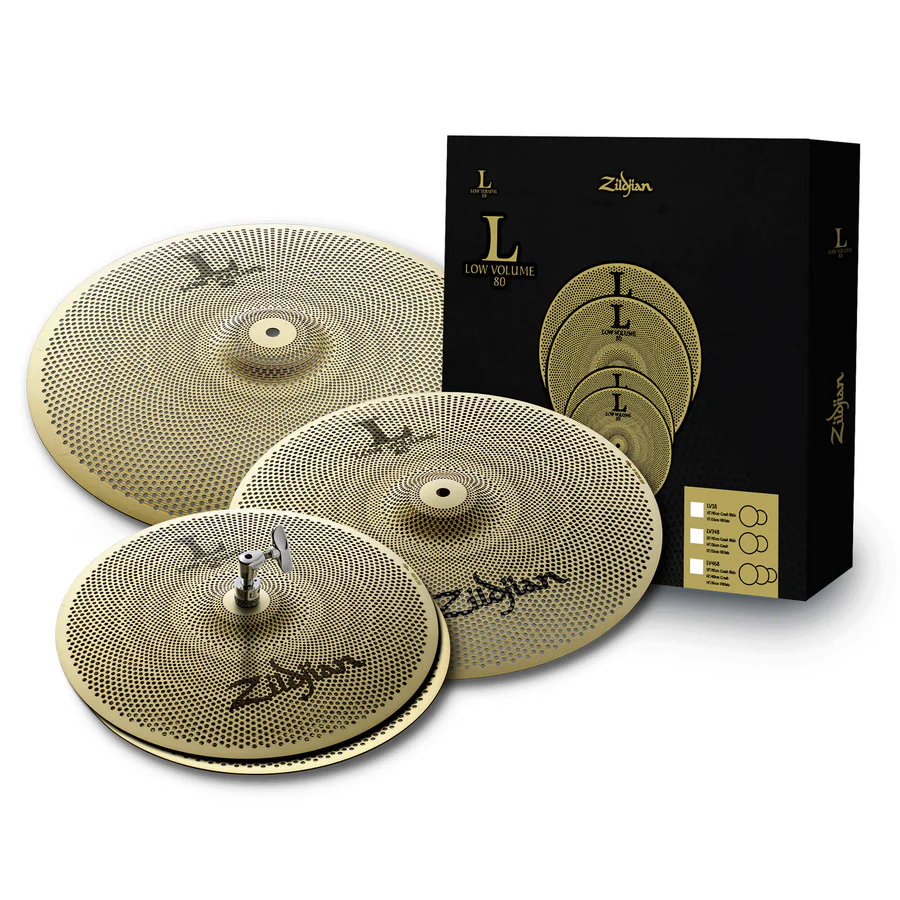 Zildjian LV468 L80 Low Volume Cymbal Set