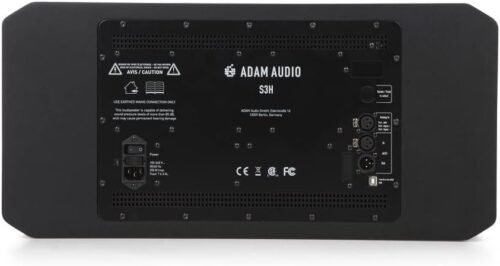ADAM Audio S3H Active 3 Way Mid-field Studio Monitor - Single ADAM Audio S3H Active 3 Way Mid-field Studio Monitor - Single
