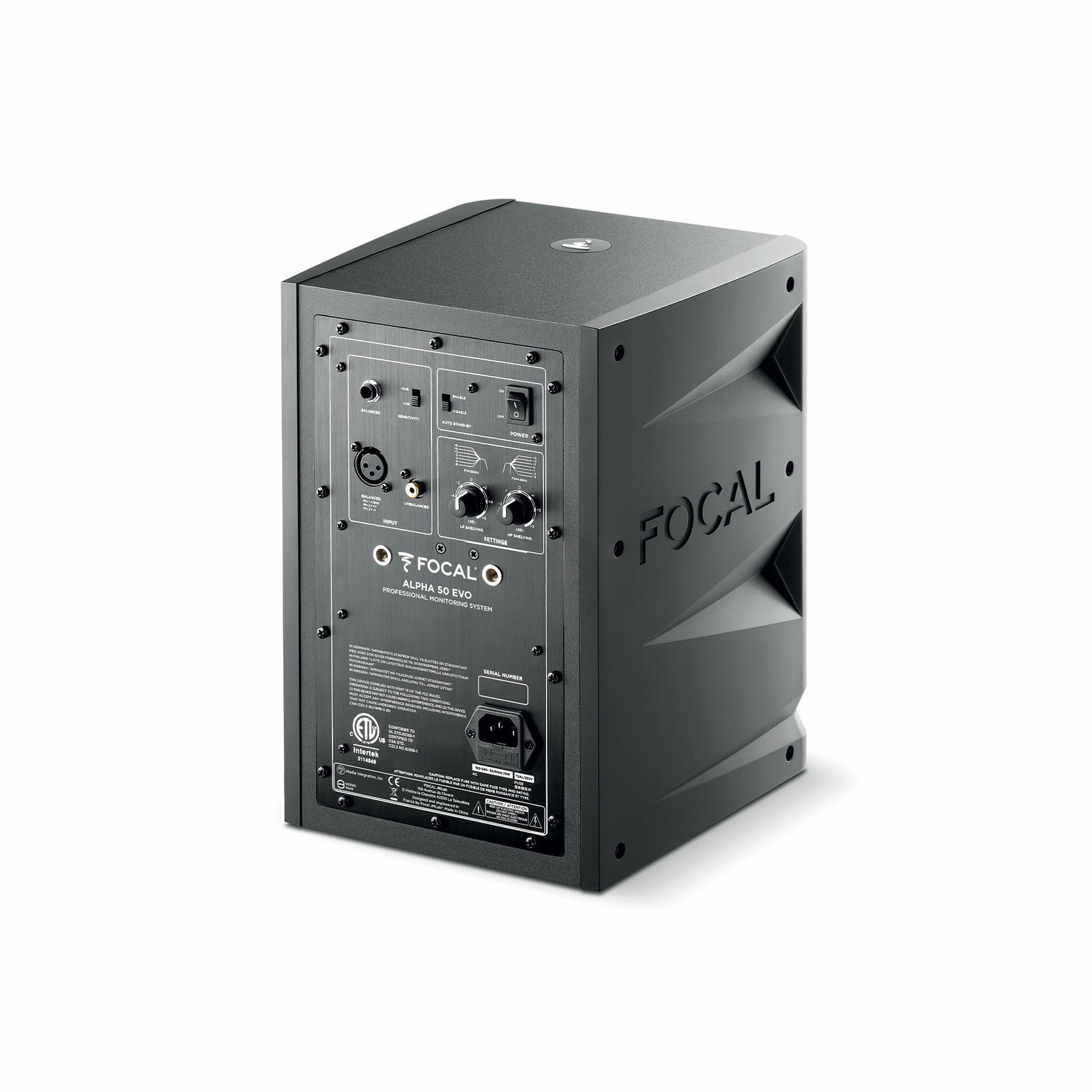 alpha50evo_34_dos.jpg Focal Alpha 50 Evo Studio Monitor