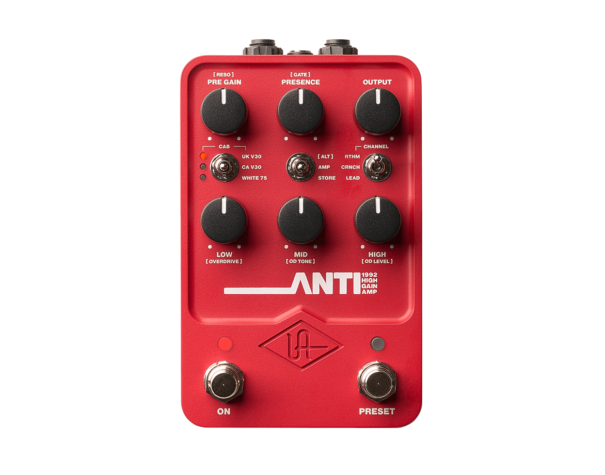 Universal Audio ANTI 1992 High Gain Amp Guitar Effect Pedal