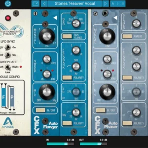 Apogee Clearmountain's Phases FlangerPhaser Plug-in Apogee Clearmountain's Phases FlangerPhaser Plug-in