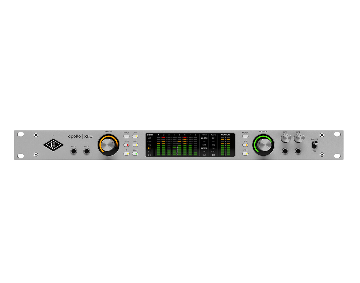 Universal Audio Apollo x8p (Rack/Mac/Win/TB3)