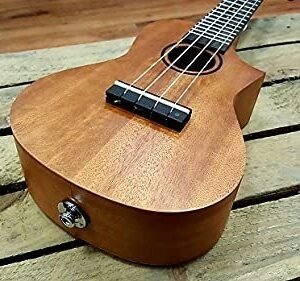 Ashton UKE240EQMH Electro-Acoustic Concert Ukulele Sold by Chennai Musicals