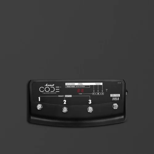 Marshall PEDL-91009 Footswitch is a 4-way switch for CODE amps