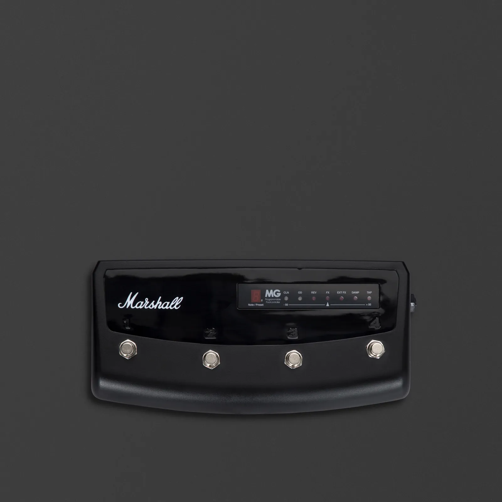 Marshall PEDL-90008 Footswitch is designed for the MG amp series
