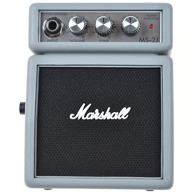 Marshall MS-2J Micro Amp Limited Edition Silver Jubilee