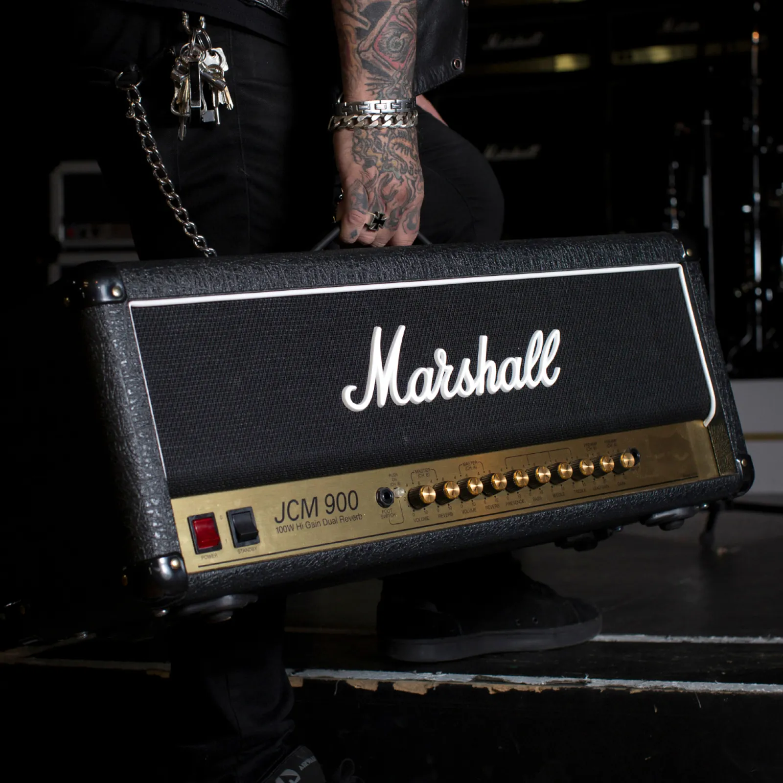 Marshall JCM900 4100 Vintage Reissue Head Powerful 100W Marshall amplifier
