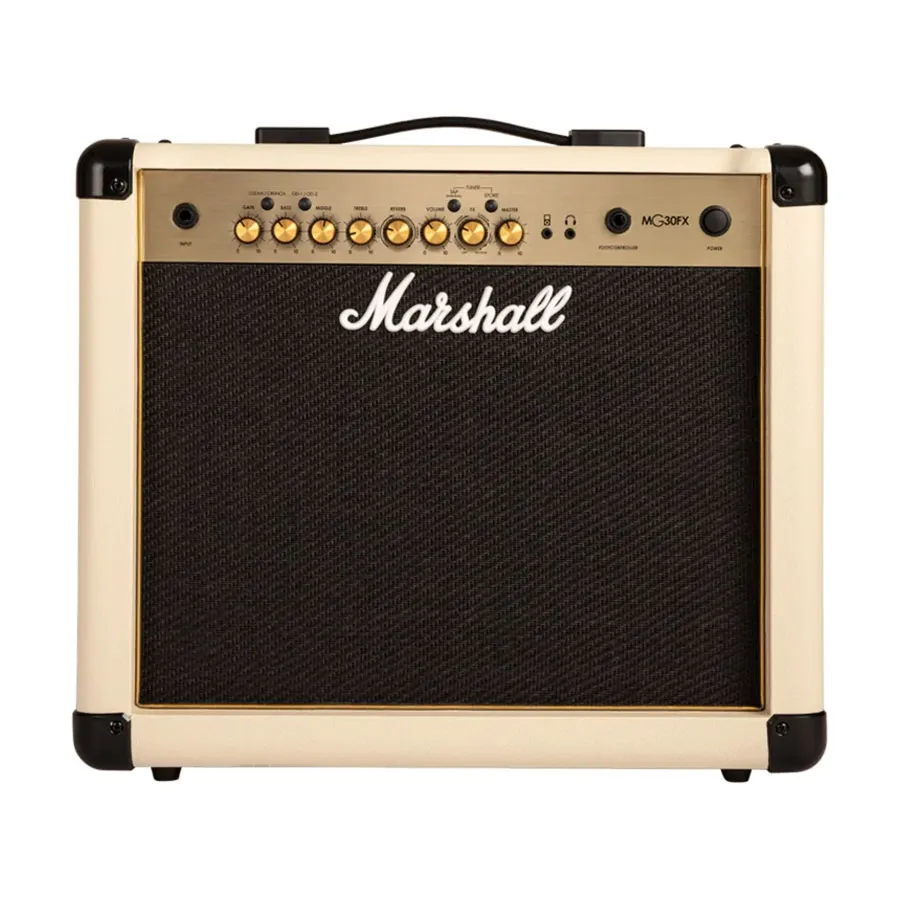 Marshall MG30GFXC 30W Gold Series 30-Watt Guitar Combo Amplifier Latest Version (Cream)