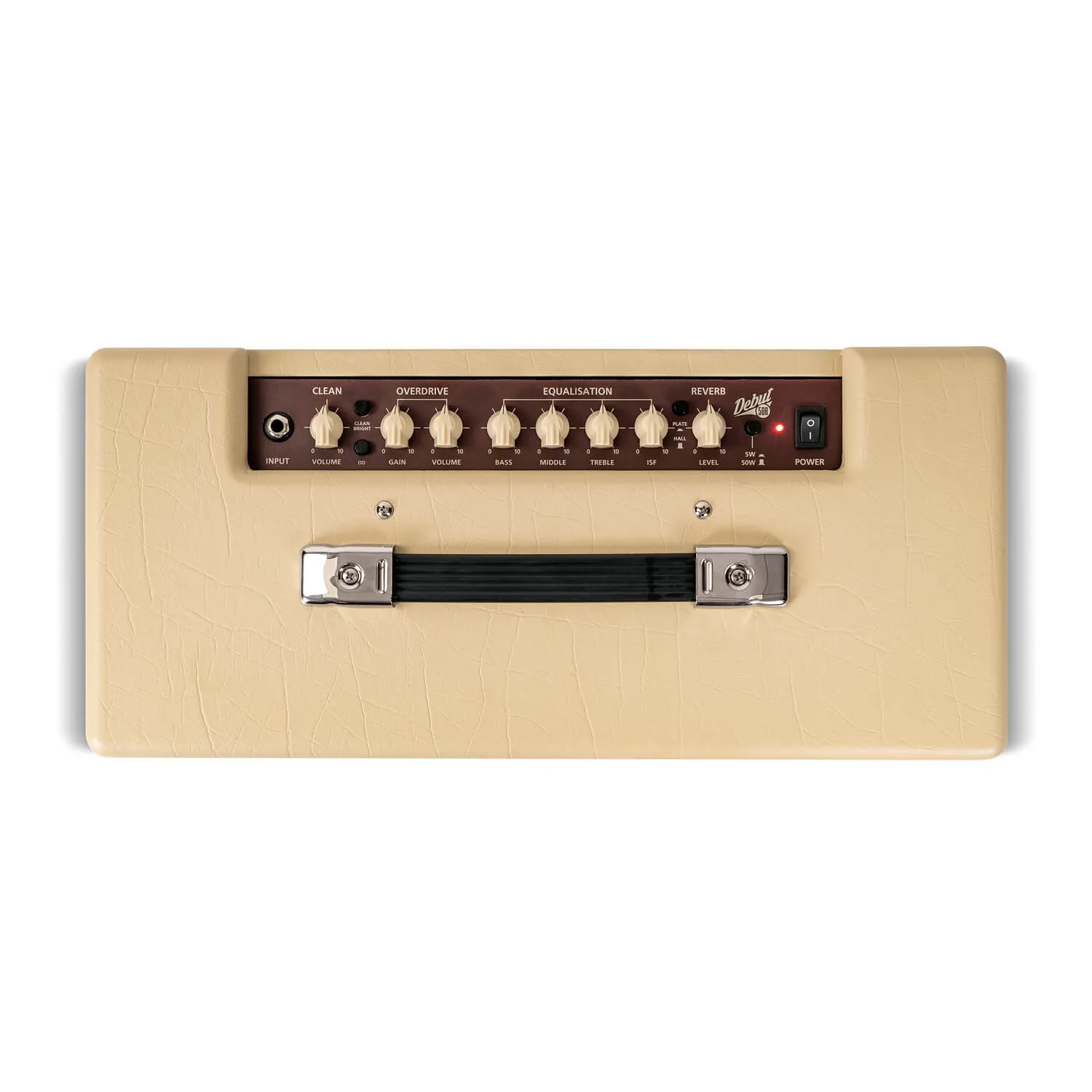 asset-26-1-1.webp Blackstar Debut 50R Cream Oxblood Guitar Amplifier