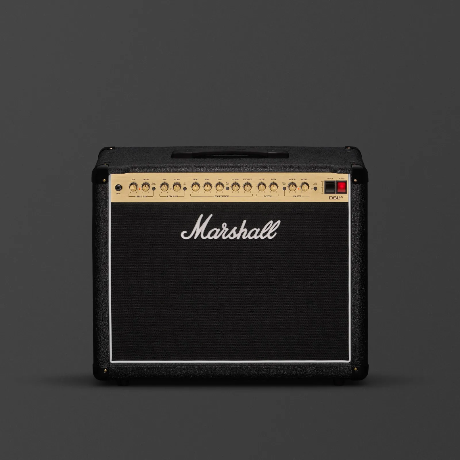 Marshall DSL40CR Powerful 40W combo amp with master volume controls