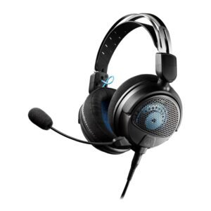 Audio-Technica ATH-GDL3BK Open-Back Gaming Headset, Black Audio-Technica ATH-GDL3BK Open-Back Gaming Headset, Black
