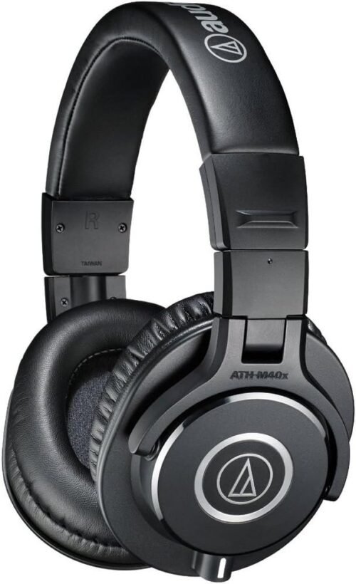 Audio-Technica ATH-M40x Professional Studio Monitor Headphone, Black (AUD ATHM40X) Audio-Technica ATH-M40x Professional Studio Monitor Headphone, Black (AUD ATHM40X)