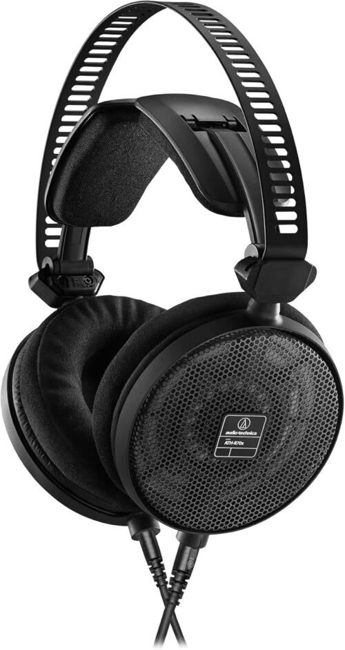 Audio-Technica AUD ATHR70X ATH-R70x Professional Open-Back Reference Headphones, Black Audio-Technica AUD ATHR70X ATH-R70x Professional Open-Back Reference Headphones, Black