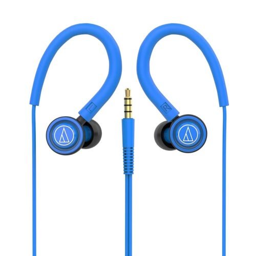 Audio-Technica COR150IS BL Sonic Sport in-Ear Wired Earphone with HD Sound 8.5mm Powerful Drivers Sound Isolation & in line Controls with Mic (Blue) Audio-Technica COR150IS BL Sonic Sport in-Ear Wired Earphone with HD Sound 8.5mm Powerful Drivers Sound Isolation & in line Controls with Mic (Blue)