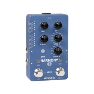 Mooer Harmony X2 Dual Footswitch Dual Channel Effect Pedal Mooer Harmony X2 Dual Footswitch Dual Channel Effect Pedal