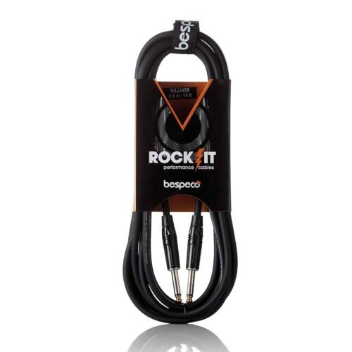 Bespeco Rock-It series Instrument Cable 6mtrs RKJJ600 Bespeco Rock-It series Instrument Cable 6mtrs RKJJ600